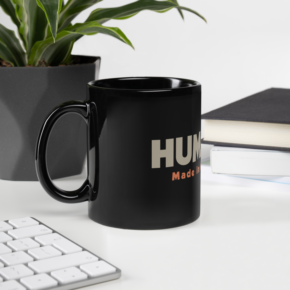 Black Glossy Mug